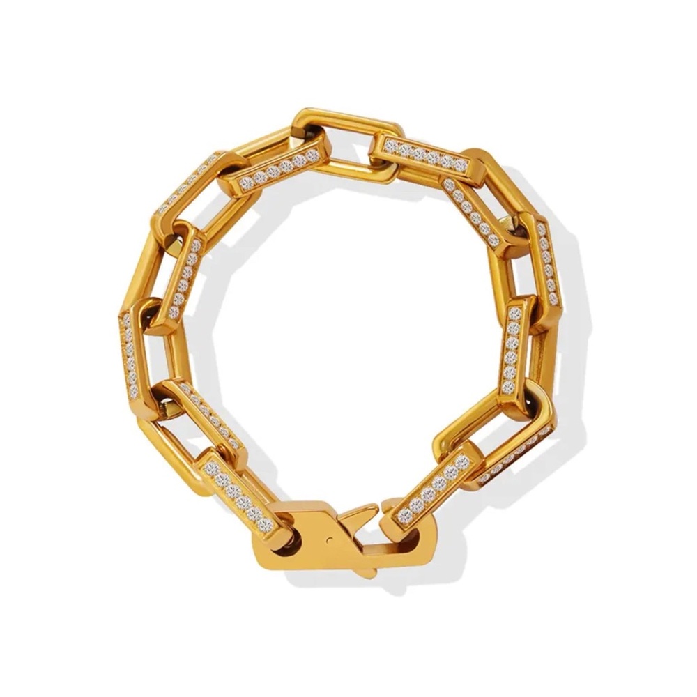 Tarnish Free Chunky Chain Bracelet